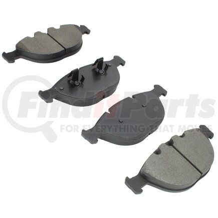 MPA Electrical 1003-0920M Quality-Built Black Series Semi-Metallic Brake Pads w/ Hardware