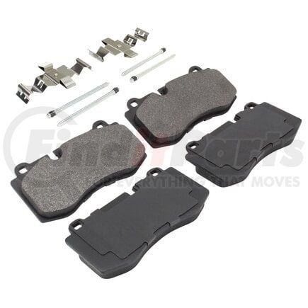 MPA Electrical 1001-1223M Quality-Built Premium Semi-Metallic Brake Pads w/ Hardware