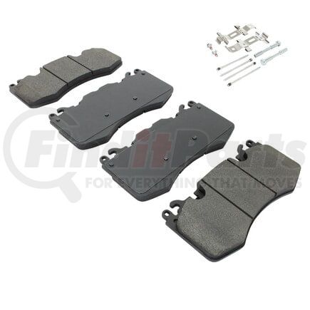 MPA Electrical 1001-1426M Quality-Built Premium Semi-Metallic Brake Pads w/ Hardware