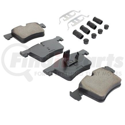 MPA Electrical 1001-1561C Quality-Built Premium Ceramic Brake Pads w/ Hardware