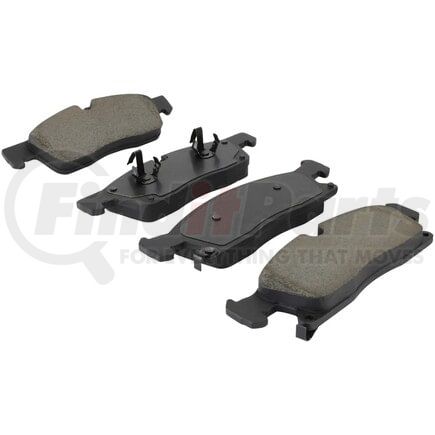 MPA Electrical 1001-1629AC Quality-Built Premium Ceramic Brake Pads w/ Hardware