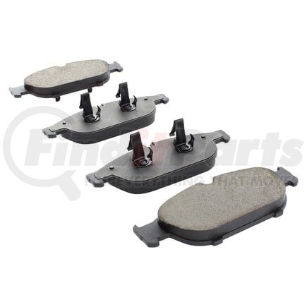 MPA Electrical 1001-1652C Quality-Built Premium Ceramic Brake Pads