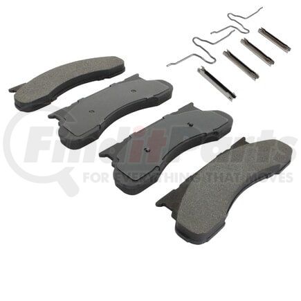 MPA Electrical 1002-0450M Quality-Built Disc Brake Pad Set - Work Force, Heavy Duty, with Hardware