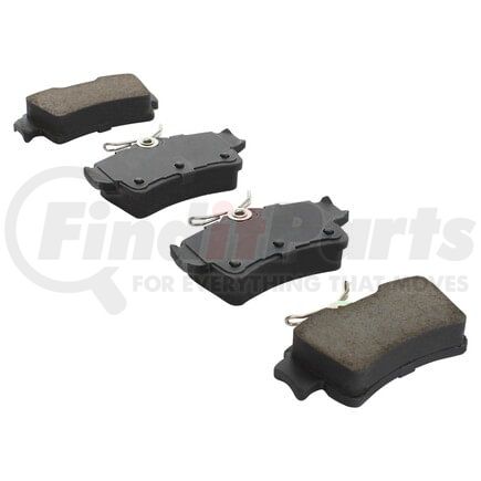 MPA Electrical 1002-0627AM Quality-Built Work Force Heavy Duty Brake Pads w/ Hardware