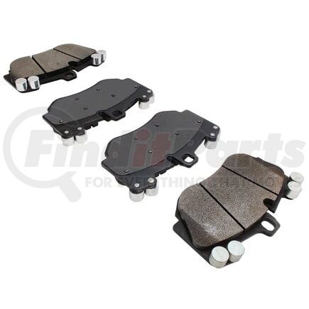 MPA Electrical 1003-1130M Quality-Built Black Series Semi-Metallic Brake Pads
