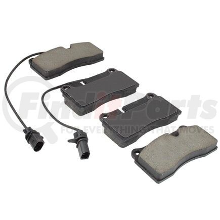 MPA Electrical 1003-1155C Quality-Built Black Series Ceramic Brake Pads w/ Hardware