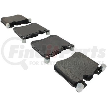 MPA Electrical 1003-1429M Quality-Built Black Series Semi-Metallic Brake Pads w/ Hardware