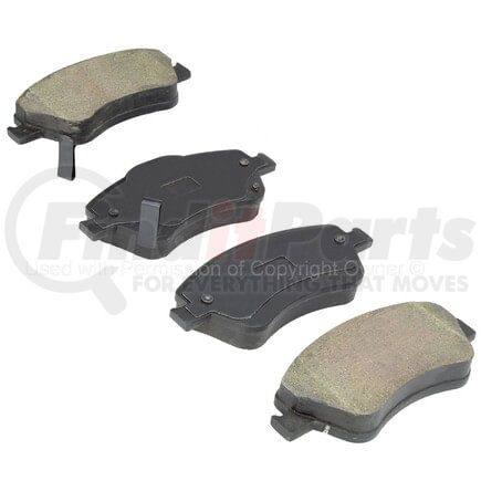 MPA Electrical 1003-1571C Quality-Built Black Series Ceramic Brake Pads