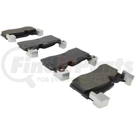 MPA Electrical 1003-1607M Quality-Built Black Series Semi-Metallic Brake Pads w/ Hardware
