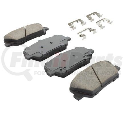 MPA Electrical 1003-1675C Quality-Built Black Series Ceramic Brake Pads w/ Hardware