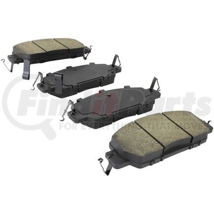 MPA Electrical 1003-1860C Quality-Built Black Series Ceramic Brake Pads