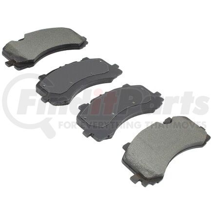 MPA Electrical 1003-1952M Quality-Built Black Series Semi-Metallic Brake Pads