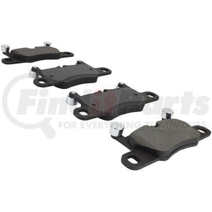 MPA Electrical 1003-1919M Quality-Built Black Series Semi-Metallic Brake Pads