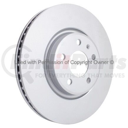 MPA Electrical BR78016G Quality-Built Disc Brake Rotor - Black Series, Coated