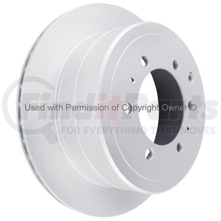 MPA Electrical BR31154G Quality-Built Disc Brake Rotor - Black Series, Coated