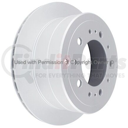 MPA Electrical BR31264G Quality-Built Disc Brake Rotor - Black Series, Coated