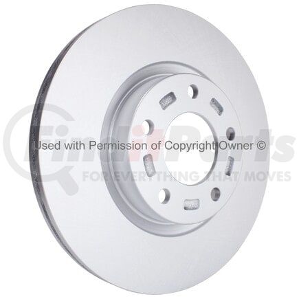 MPA Electrical BR31363G Quality-Built Disc Brake Rotor - Black Series, Coated