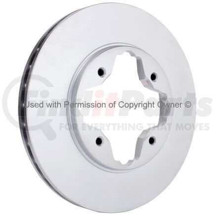 MPA Electrical BR3287G Quality-Built Disc Brake Rotor - Black Series, Coated