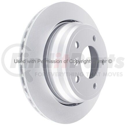 MPA Electrical BR34162G Quality-Built Disc Brake Rotor - Black Series, Coated