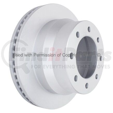 MPA Electrical BR41245G Quality-Built Disc Brake Rotor - Black Series, Coated