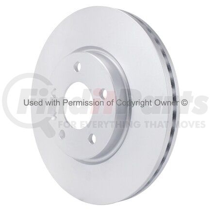 MPA Electrical BR41274G Quality-Built Disc Brake Rotor - Black Series, Coated