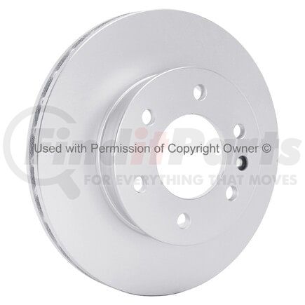 MPA Electrical BR43163G Quality-Built Disc Brake Rotor - Black Series, Coated