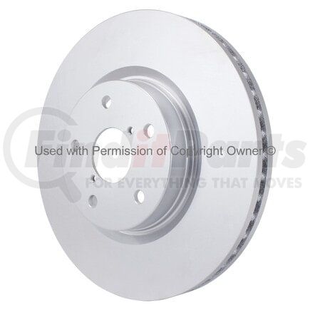 MPA Electrical BR44570G Quality-Built Disc Brake Rotor - Black Series, Coated