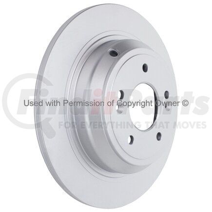 MPA Electrical BR44724G Quality-Built Disc Brake Rotor - Black Series, Coated