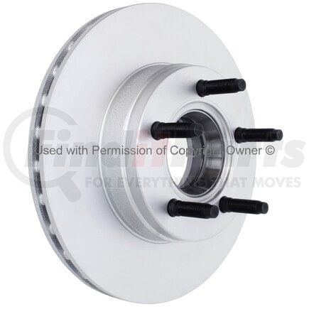 MPA Electrical BR54005G Quality-Built Black Series Coated Rotor