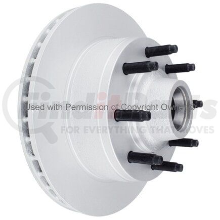 MPA Electrical BR54021G Quality-Built Black Series Coated Rotor
