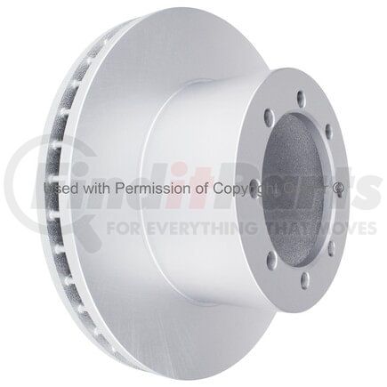 MPA Electrical BR54053G Quality-Built Black Series Coated Rotor
