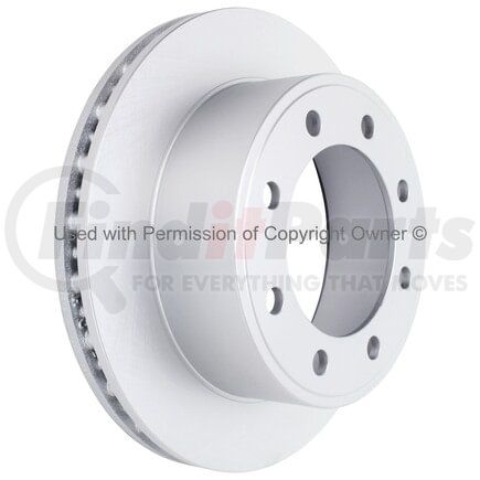 MPA Electrical BR54073G Quality-Built Disc Brake Rotor - Black Series, Coated