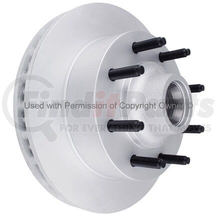 MPA Electrical BR54071G Quality-Built Black Series Coated Rotor