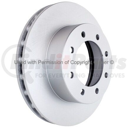 MPA Electrical BR54077G Quality-Built Disc Brake Rotor - Black Series, Coated