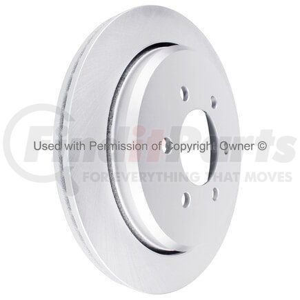 MPA Electrical BR54100G Quality-Built Disc Brake Rotor - Black Series, Coated