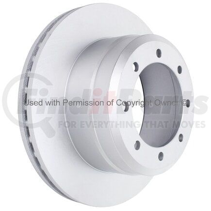 MPA Electrical BR54136G Quality-Built Disc Brake Rotor - Black Series, Coated