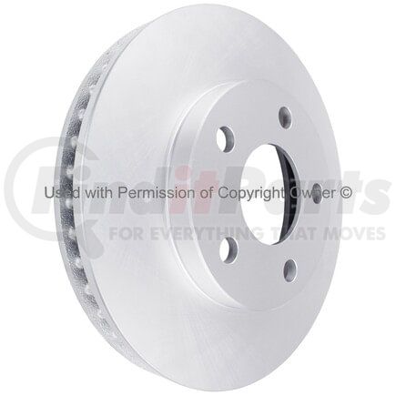 MPA Electrical BR55036G Quality-Built Disc Brake Rotor - Black Series, Coated