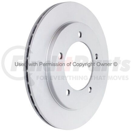 MPA Electrical BR55060G Quality-Built Disc Brake Rotor - Black Series, Coated