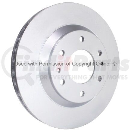 MPA Electrical BR55069G Quality-Built Disc Brake Rotor - Black Series, Coated
