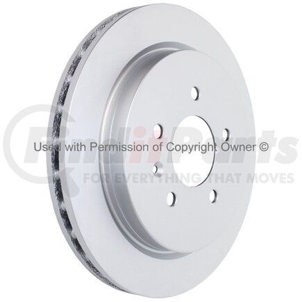 MPA Electrical BR55098G Quality-Built Disc Brake Rotor - Black Series, Coated