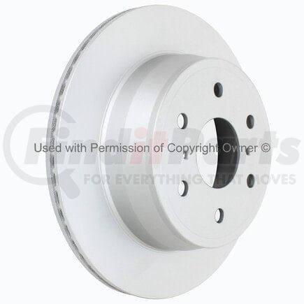 MPA Electrical BR55133G Quality-Built Disc Brake Rotor - Black Series, Coated