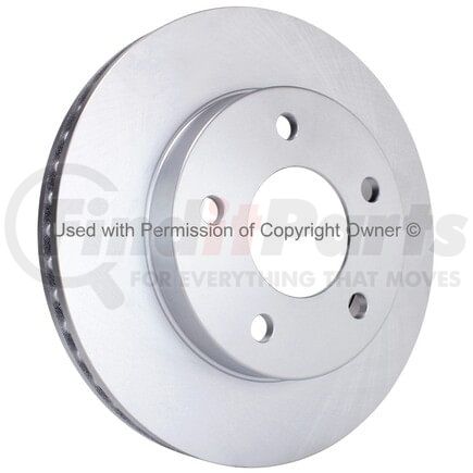MPA Electrical BR5552G Quality-Built Disc Brake Rotor - Black Series, Coated