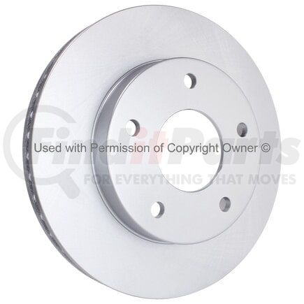 MPA Electrical BR5550G Quality-Built Disc Brake Rotor - Black Series, Coated