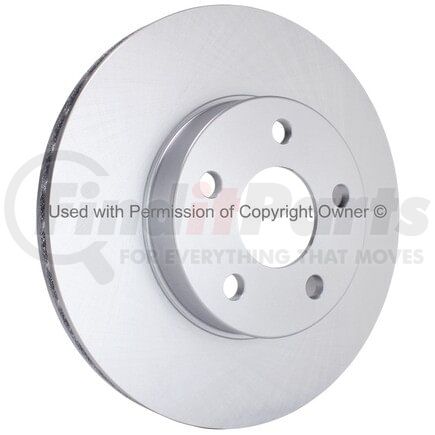 MPA Electrical BR5580G Quality-Built Disc Brake Rotor - Black Series, Coated