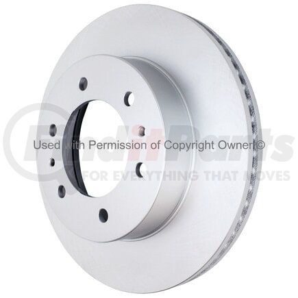 MPA Electrical BR5703G Quality-Built Disc Brake Rotor - Black Series, Coated