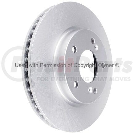 MPA Electrical BR72115G Quality-Built Disc Brake Rotor - Black Series, Coated