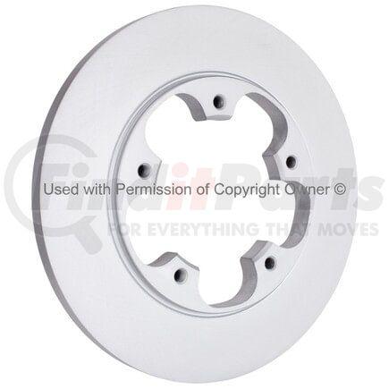 MPA Electrical BR75034G Quality-Built Disc Brake Rotor - Black Series, Coated