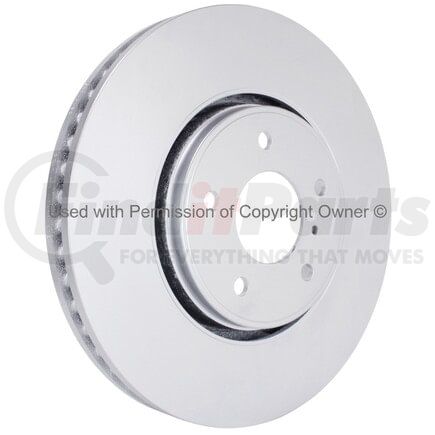 MPA Electrical BR76003G Quality-Built Disc Brake Rotor - Black Series, Coated