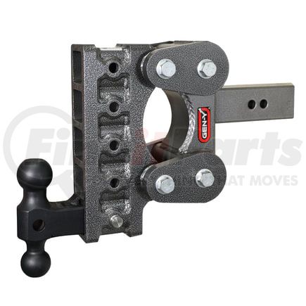 Gen-Y Hitch GH1115 THE BOSS TORSION-FLEX 2.5' SHANK 7.
