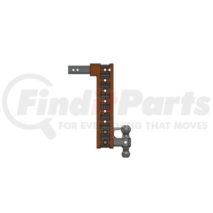 Gen-Y Hitch GH514 MEGA-DUTY 2' SHANK 7.5' DROP 2K TW